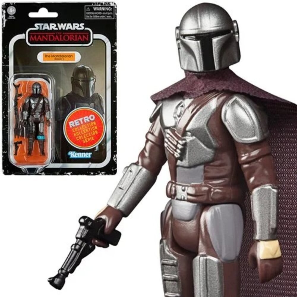 STAR WARS THE RETRO COLLECTION THE MANDALORIAN (BESKAR) 3 3/4"